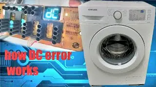 error DC pada mesin cuci samsung Front loading