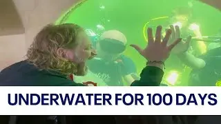 Researcher spending 100 days inside Florida underwater hotel