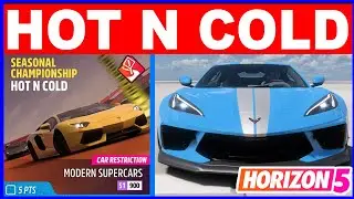 Forza Horizon 5 HOT N COLD Seasonal Championship - Car Restriction Modern Supercars S1-900