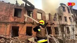 Dnipro hospital hit in Russian attack