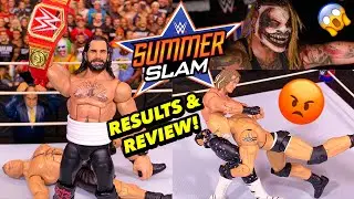 WWE SUMMERSLAM 2019 RESULTS/REVIEW! WWE FIGURES!