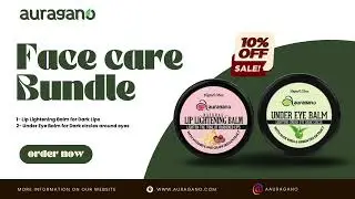 Face Care Bundle/ Lip lightening Balm/ Under eye balm #darklips #darkcircles #lipcare #eyecare