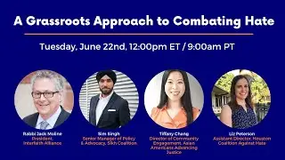 A Grassroots Approach to Combating Hate