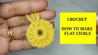 How to Make a Flat Circle Crochet | Crochet Tutorial for Beginners by miro zuber