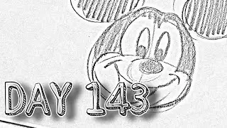 DAY143 mickey drawing!!!!!🪮