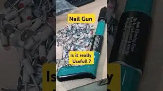 Nail Gun Review | Nail Gun how it works #viralshorts #nailgun #viralshort #tranding #trandingshorts