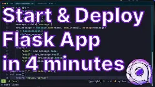 Flask Tutorial: How to start and deploy on your server