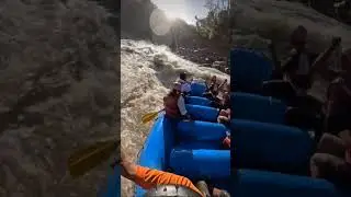 dangerous rafting in Rishikesh 😮l #Rishikesh river rafting 16 km#Shivpuroi to neem beach