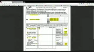 Top 5 Items to Verify when getting Certificates of Insurance from Subcontractors - Certificates 101