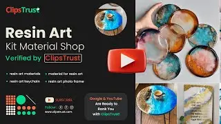 Resin Art Product Like Keychain, Clock, Photo Frame | Resin Art Kit Material Shop Near Me - Hardsoda