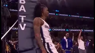 Grizzlies lose vs Warriors last second 😅 #shorts #nba
