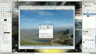 Adding text to a picture using Gimp