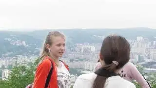 місто Львів відеомонтаж на відеокамері Panasonic