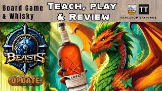 Bearface & Beasts and Diplomacy - Learn to Play, Playthrough & Whisky Pairing