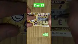 Day 13 of 1 scratch card a day for 365 days