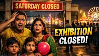 Exhibition Gate Closed On Saturday|| Kya Hua Yahan|| Big Disappointment For Visitors