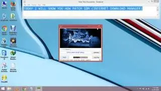 HOW TO PATCH IDM (INTERNET DOWNLOAD MANAGER) 2016 LATEST