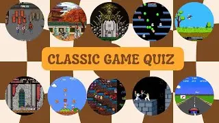 Can You Guess These Classic Video Games? - Classic Game Quiz - 50 Question