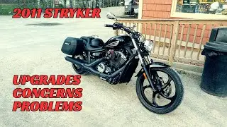 Working on my new (to me) Yamaha Stryker