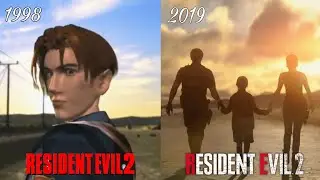 RE2 TRUE ENDING Comparison 🔥 (1998 VS 2019)
