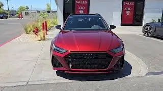 2024 Audi RS6 Performance (Grenadier Red)