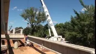 TAMASA ENGENHARIA - IÇAMENTO DE VIGAS PONTE SANTA RITA - UNAÍ-MG