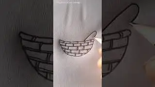 Vegetable basket #drawing #shorts #reels