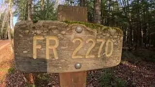 Late November North Country Trail Hike near Silver Mountain 