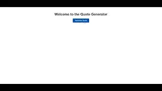 Quotes Application using JS