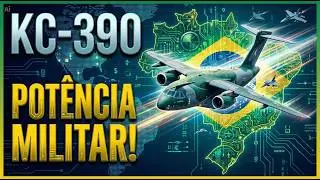 KC-390: Como o Brasil se Tornou POT&Ecirc;NCIA em Tecnologia Militar!