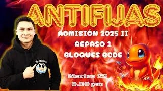 ANTIFIJAS 2025 II BLOQUES BCDE