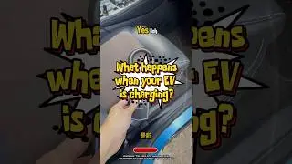 What happens when your EV is charging?