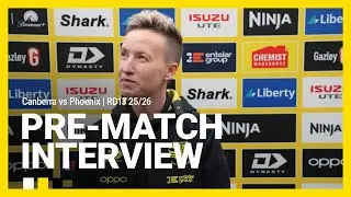 Moving on quickly | PRE-MATCH INTERVIEW | Canberra United vs Wellington Phoenix RD13 25/26