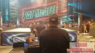 Michael Cole and Pat McCafe Entrance Smackdown July 30th 2021