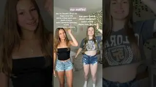 our outfits 🤨🥰 #kristinak #friends #viral #dance