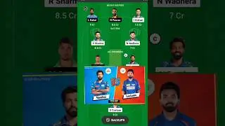 Mi vs Lucknow dream team 🤑#dream #my11cycle #fantasy #mivsrr #mivsluck #perdictionvideo #shorts