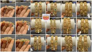 Bracelets & Bangles collection with weight/Latest bangles & Bracelets collection from Chandana Br...
