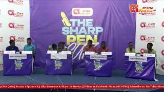 LIVE Akoma FM Sharp Pen Quiz || Season 1 Episode 1 || 1st November, 2025