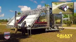Galaxy Ninja&trade; Mobile - Ninja Warrior Set Up Timelapse
