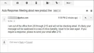 How to Set Up an Out of Office Reply in Yahoo Mail
