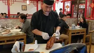 Beijing Duck House: table-side duck!