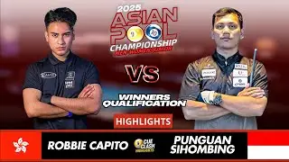 Punguan Sihombing vs Robbie Capito | WQ | 2025 Asian Pool Championship Highlights #10ball
