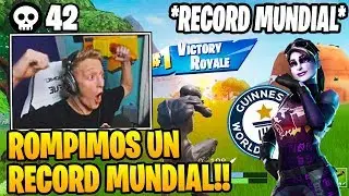 TFUE Y FAZE SWAY ROMPEN *RECORD MUNDIAL* DE KILLS EN TORNEO DE CAMPEONES EN FORTNITE!! 😱 (42 KILLS)