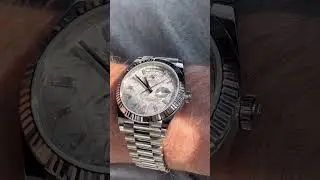 Stunning Day-Date with Meteorite Dial🌠
