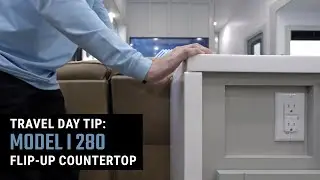 Brinkley Model I 280 Flip-Up Countertop Travel Mode (Clear2Go&trade; Safety System  & Overriding)