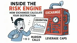 How Exchanges Control Your Trades &mdash; Risk Engine Explained | Margin, leverage & liquidation maths