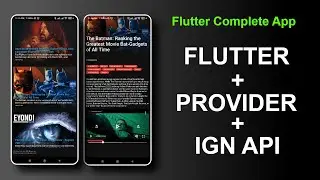 flutter news app | provider and API integrations