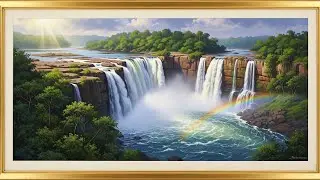 Digital Painting Frame for Your TV | Relaxing Wall Art Display | Wall Art Screensaver in 4K |  