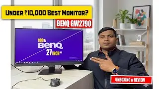 Best Monitor in 2026 Under 10k II  Benq 27 inch Monitor II GW2790 II IPS II detailed Review in HINDI