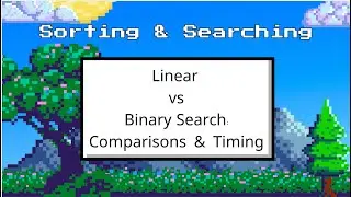 [6.2] Linear vs Binary Search Comparisons